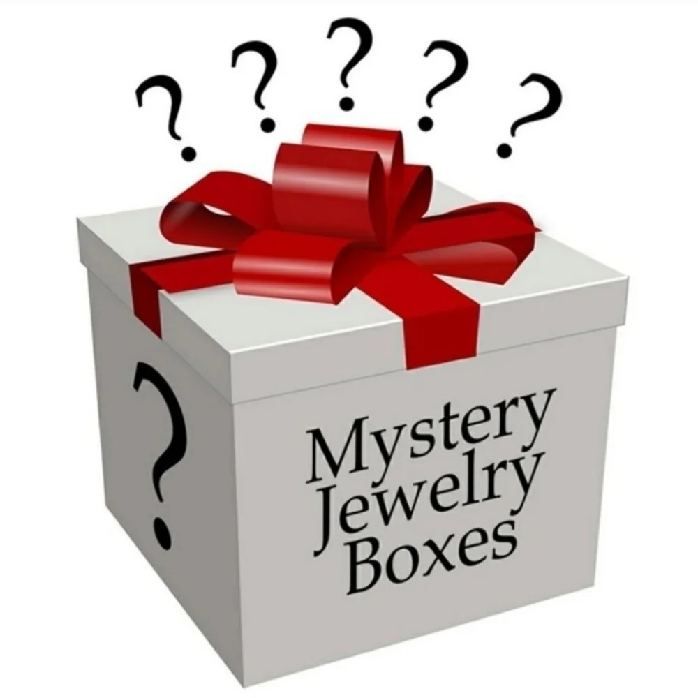 New Jewelry Women's Mix 5 PCS Mystery Box Wholesale Box